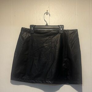 NWT Steve Madden PU leather‎ skirt